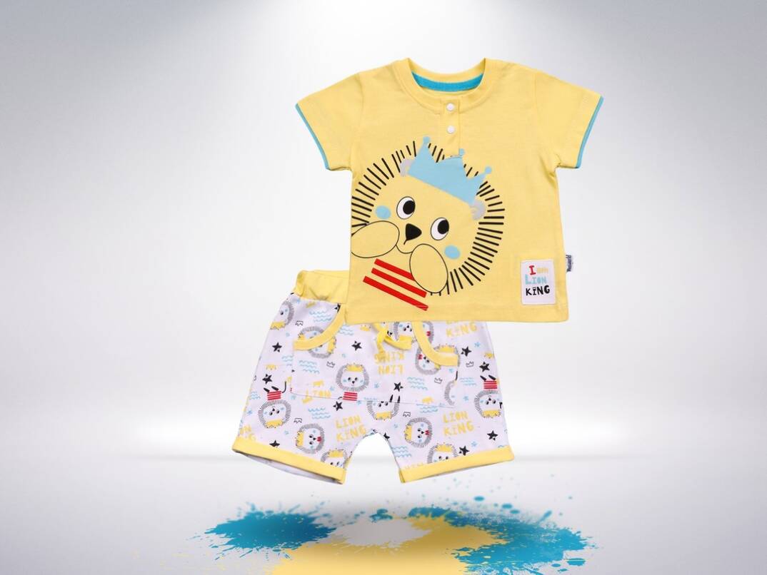 Miniworld Şortlu 2'li Takım 6-24 Ay - 1